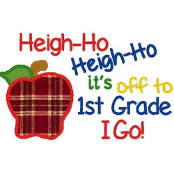 Heigh Ho Off To First Grade...