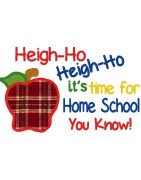 Heigh Ho Off To Home School I Go