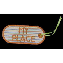 In Hoop My Place Bookmark