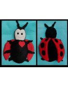 In Hoop Ladybug Stuffie