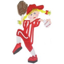 Baseball Girl 2 - 2 Sizes