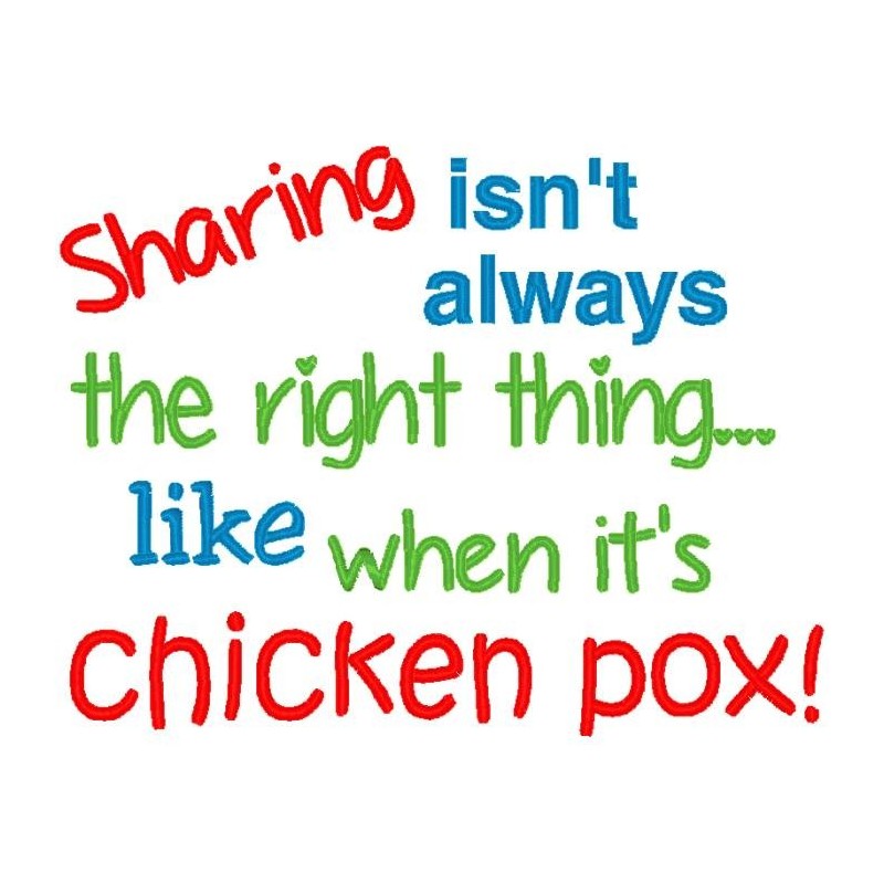 Sharing Chickenpox