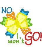 No Bows won't Go