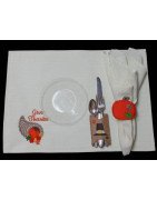 In the Hoop Thanksgiving Placesetting Set