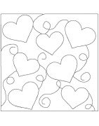 Stipple Design - Hearts