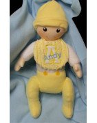 Baby Andy Doll plus a bonus bib