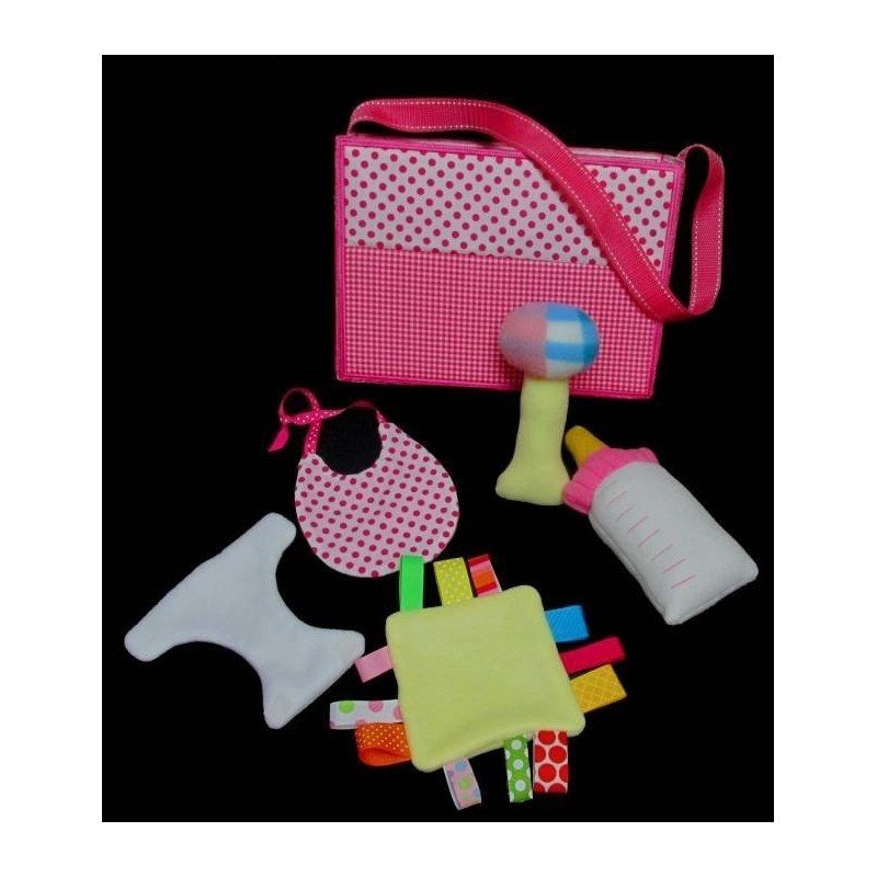 In Hoop Diaper Bag and Accessories