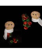 In the Hoop Gingerbread Jar Topper