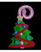 In the Hoop Tree Candy Cane Holder