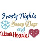 Frosty Nights, Snowy Nights and Warm Hearts