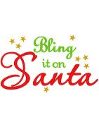"Bling it On, Santa!"