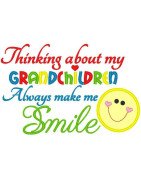 Thinking about my grandchildren always makes me smile