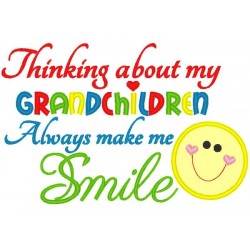 Thinking about my grandchildren always makes me smile
