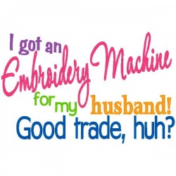 Embroidery Machine for...
