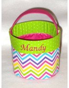 In Hoop Round Easter Basket