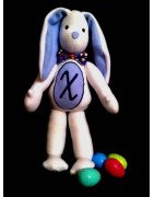 In the Hoop Stuffed Bunny