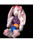 In the Hoop Stuffed Bunny