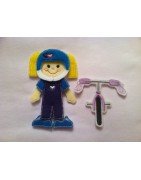In the Hoop Flat Doll -  Ashley