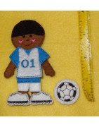 In the Hoop Flat Doll -  Travis