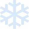 Snowflake Feltie - Large