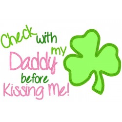 Check with Daddy before you...