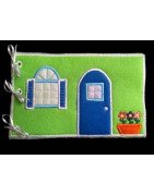In the Hoop Flat Doll House Flip Book