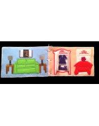 In the Hoop Flat Doll House Flip Book