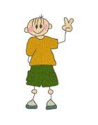 black-outline-boy-peace