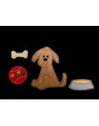 In the Hoop Flat Doll -  Pet Dog Set