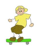black-outline-boy-skateboard