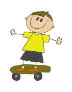 black-outline-boy-skateboard-2