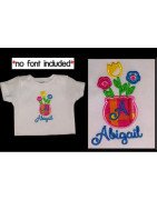 Applique Spring Flowers