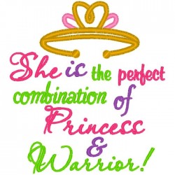 She is the Perfect Combination of Princess and Warrior