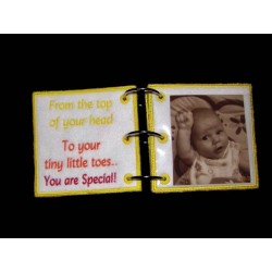 In the Hoop "You are Special" Photo Book