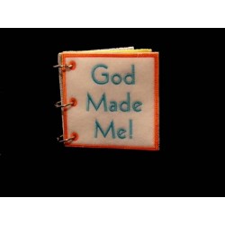 In the Hoop "God Made Me"...