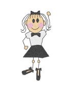 black-outline-girl-dance