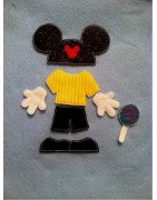 In the Hoop Flat Doll -  Vacation Boy