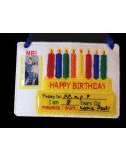 In the Hoop Birthday Chart with Candles