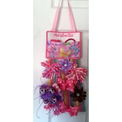 Hair Bow Holder with Pocket...