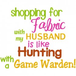 Shopping with Husband