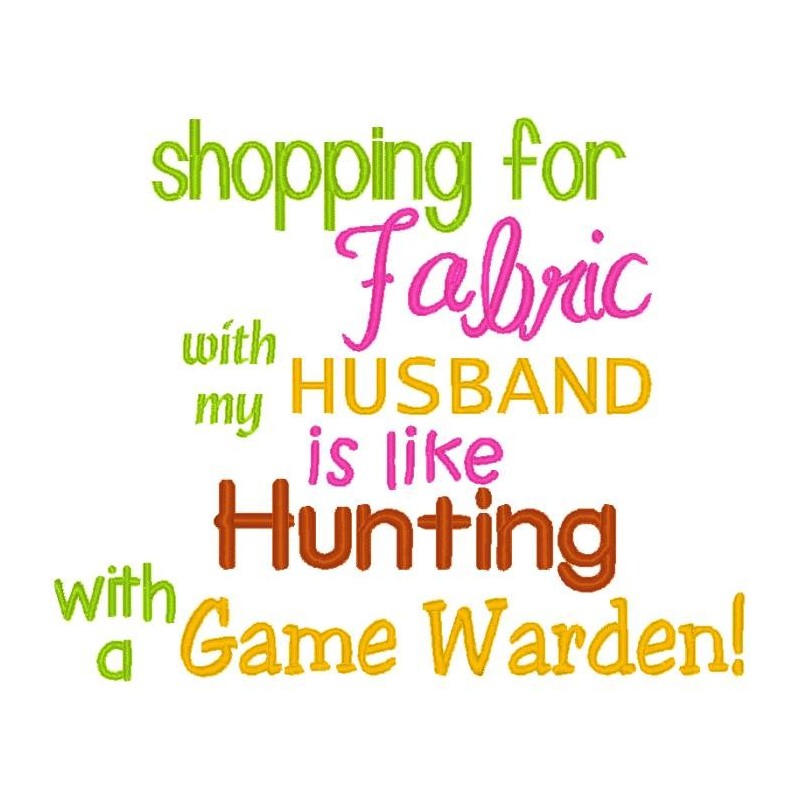 Shopping with Husband