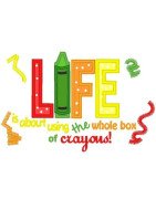 Life All the Crayons