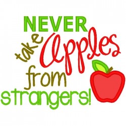 Never take Apples