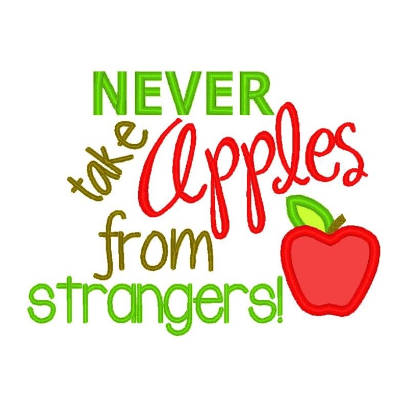 Never take Apples