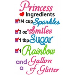 Princess Ingredients