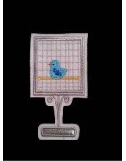 In the Hoop Flat Doll  Pet Bird Set