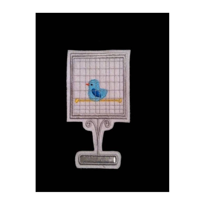 In the Hoop Flat Doll  Pet Bird Set