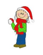 black-outline-girl-snowball