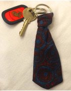 In the Hoop Tie Keychain