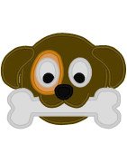 Dog with Bone
